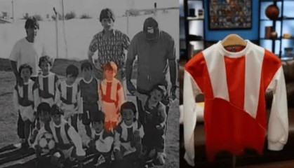 世界杯下注入口-TYC：梅西5岁时穿过的球衣将被拍卖，预计成交价将高达数百万美元